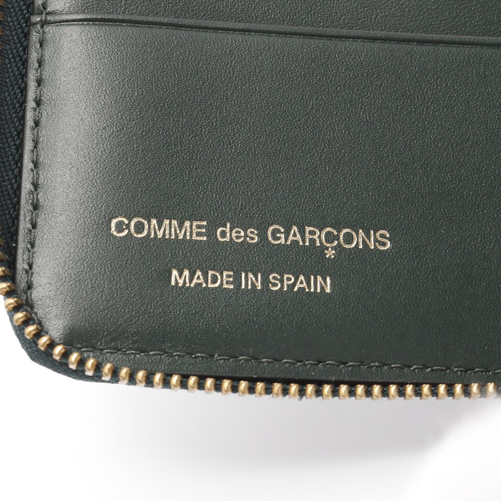 コム デ ギャルソン SA2100BGRN レザー ウォレット