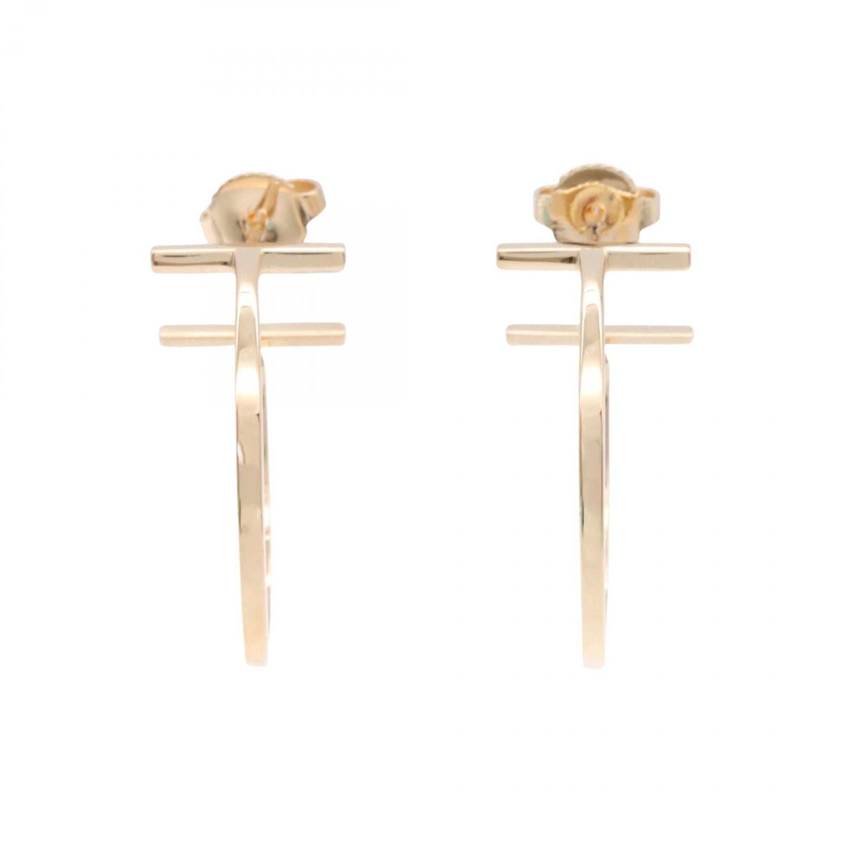 ティファニー T フープ Au750 ピアス