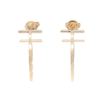 ティファニー T フープ Au750 ピアス