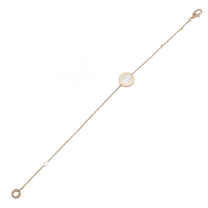 ブルガリ ブルガリ K18PG パール ブレスレット サイズ17