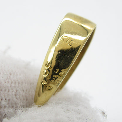 Au750 エメラルド ダイヤモンド ペンダント