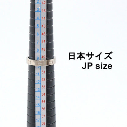 カルティエ ミニラブ Au750ホワイトゴールド リング 9号