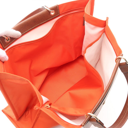 ロンシャン カバ ロンシャン ナイロン レザー トートバッグ