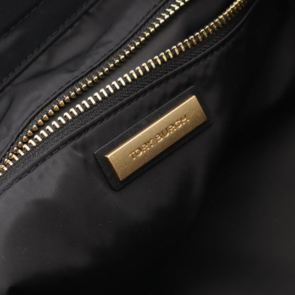 トリー バーチ エラ ナイロン レザー トート バッグ