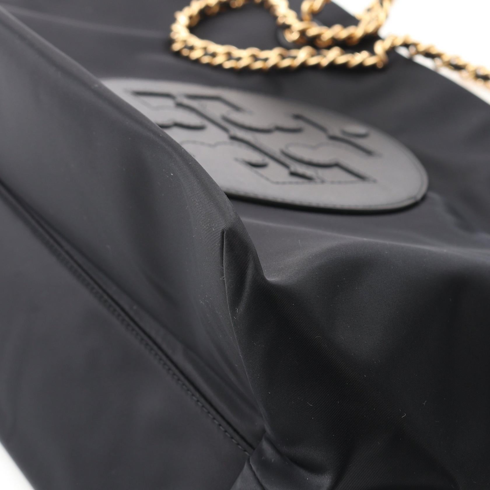 トリー バーチ エラ ナイロン レザー トート バッグ