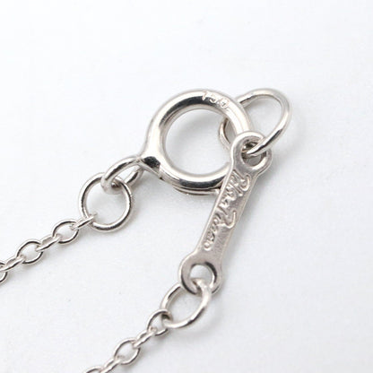 ティファニー ダブル ラビング ハート K18WG ダイヤ ネックレス