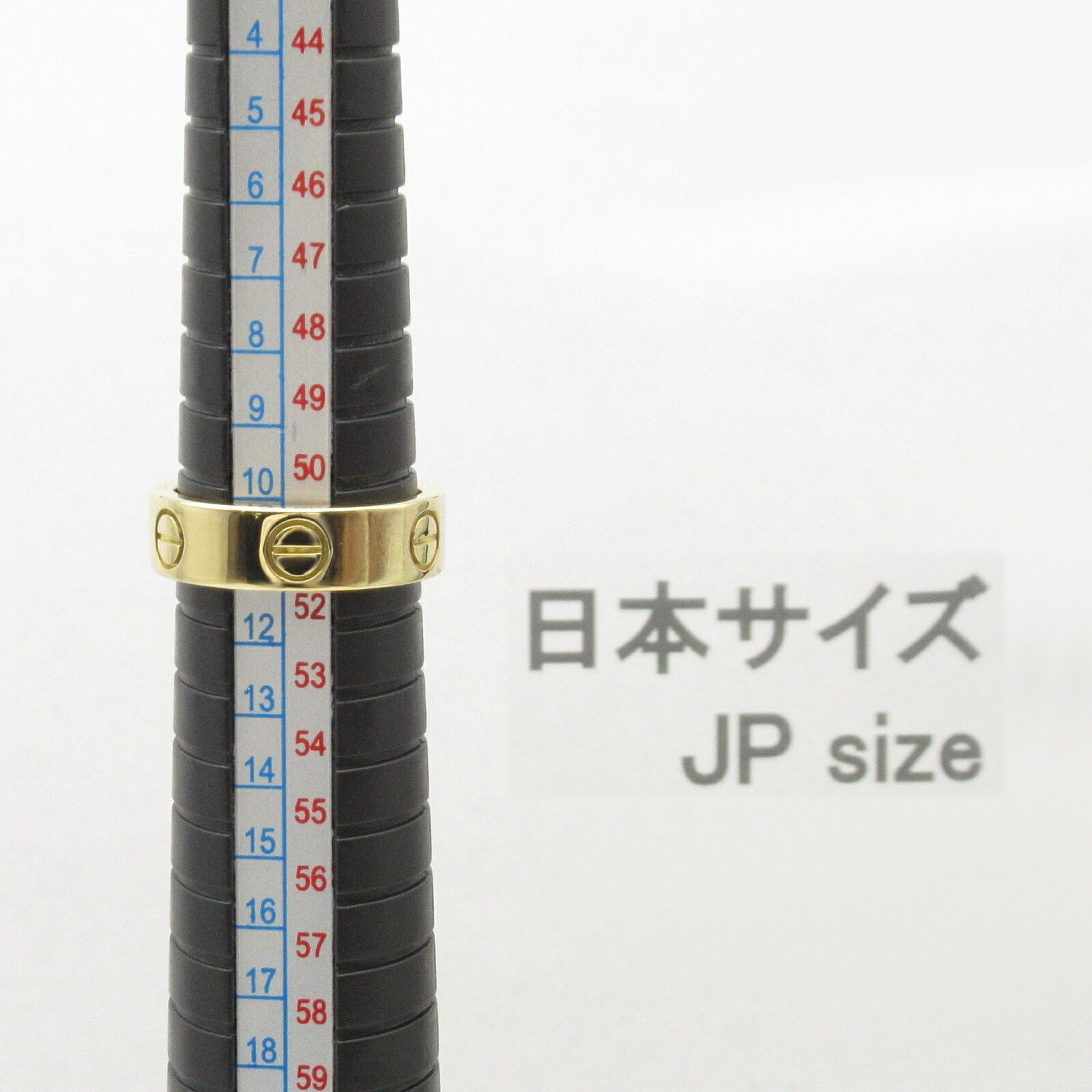 カルティエ ラブ Au750 リング 10.5号