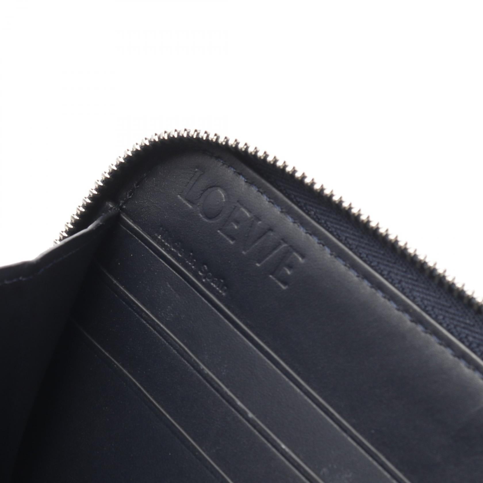ロエベ ジップアラウンド ウォレット レザー 長財布