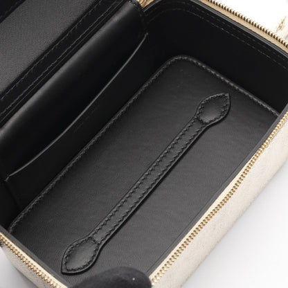 BVLGARI セルペンティ ヴァニティ レザー ハンドバッグ