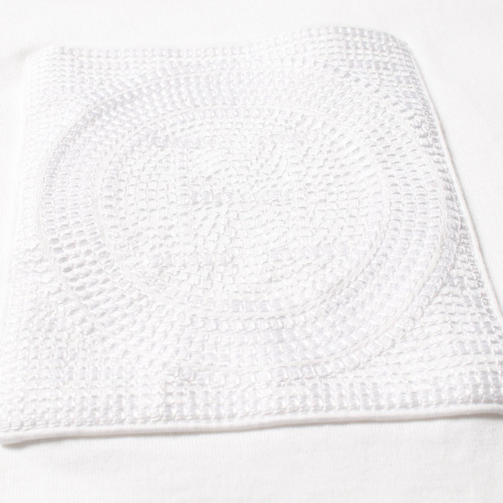 エルメス H刺繍ポケット コットントップス