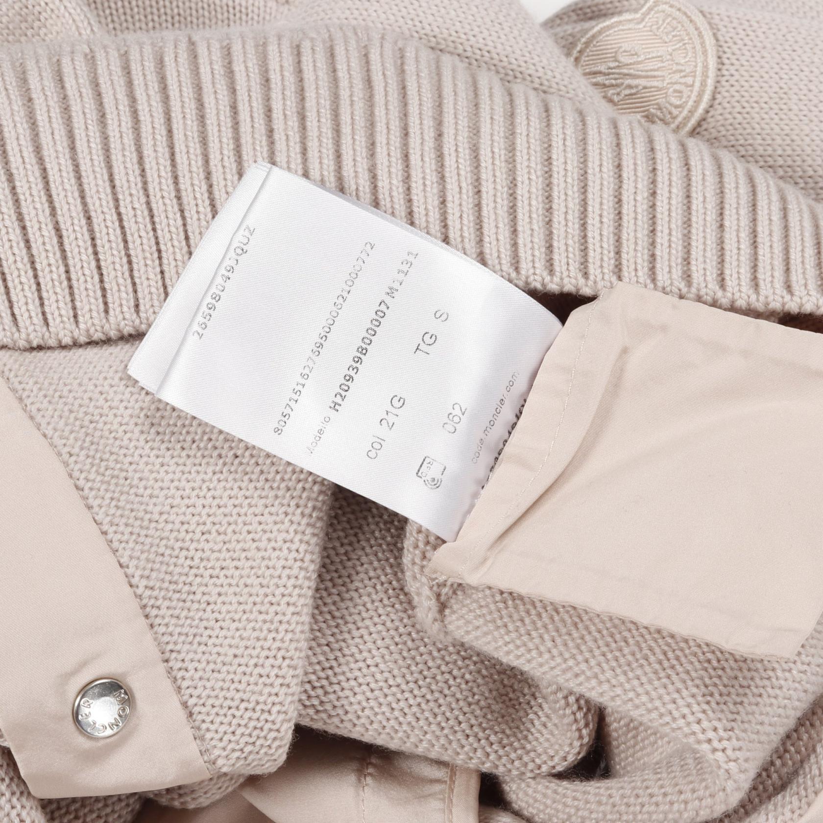 モンクレール CARDIGAN TRICOT ウールカーディガン