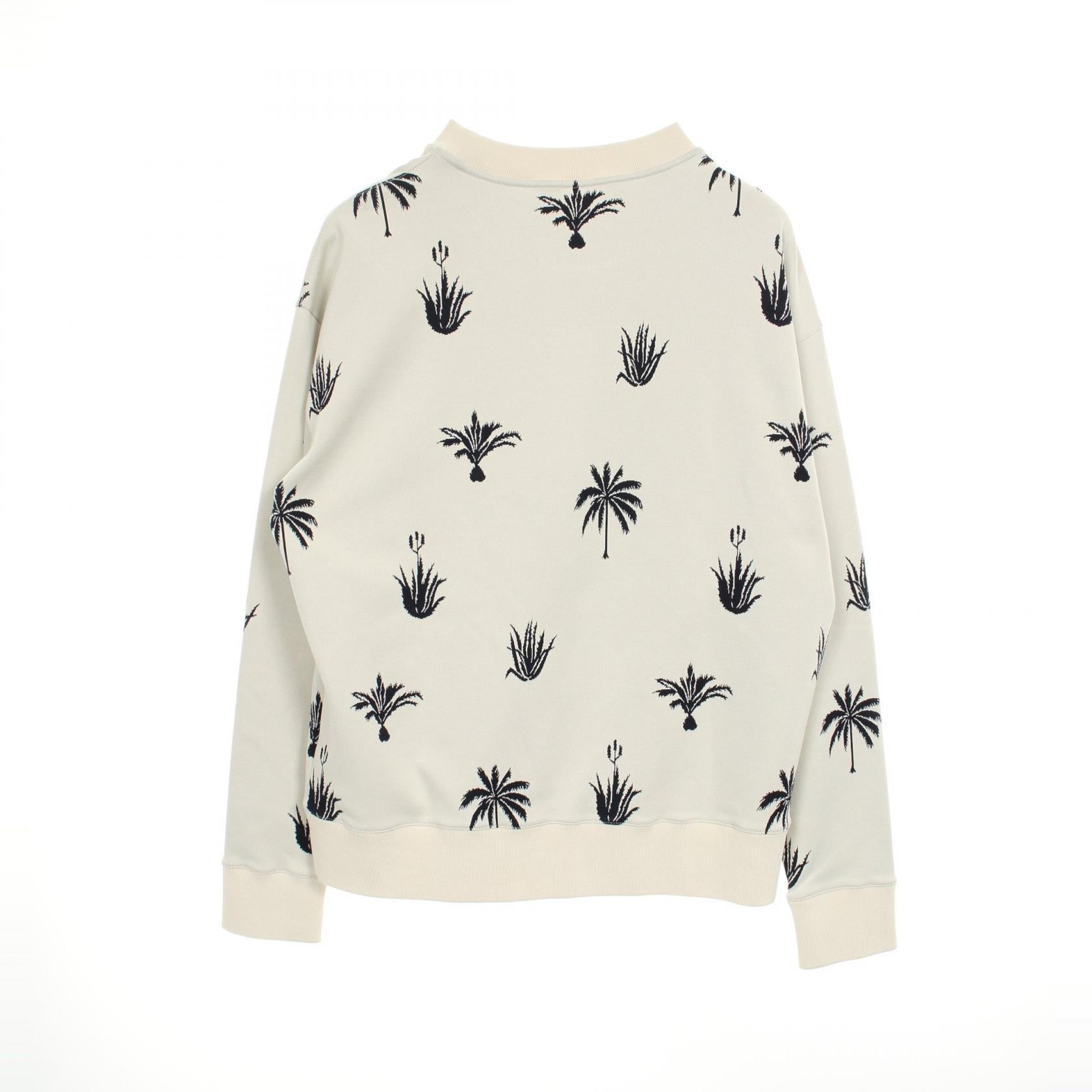 ジルサンダー Palm Tree Intarsia ポリエステルスウェット