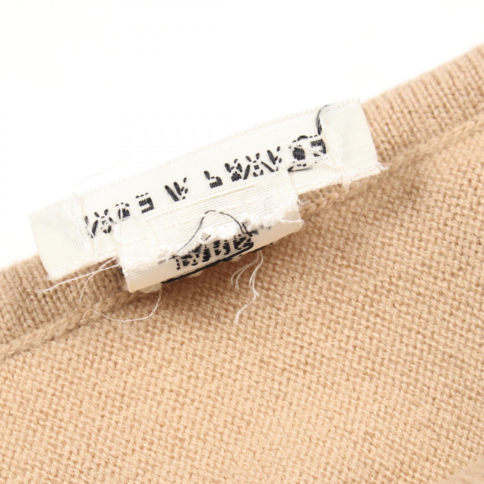 エルメス ツイルレーヌ Les flacons Bandana シルクウールカシミヤワンピース