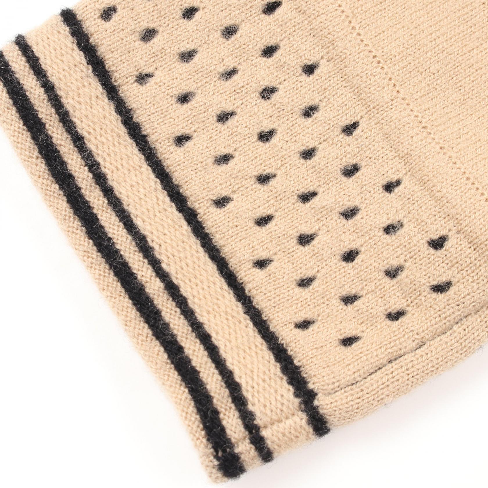 エルメス ツイルレーヌ Les flacons Bandana シルクウールカシミヤワンピース