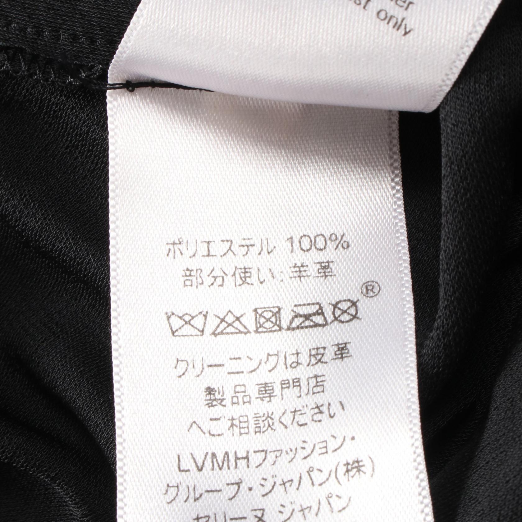 セリーヌ ポリエステルラムレザー ワンピース