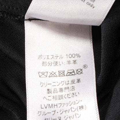 セリーヌ ポリエステルラムレザー ワンピース