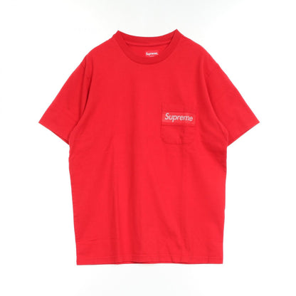 シュプリーム Mesh Stripe Pocket コットントップス