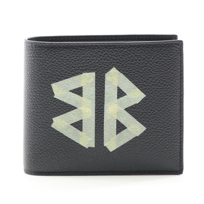 バレンシアガ CASH SQUARE COIN WALLET レザー二つ折り財布