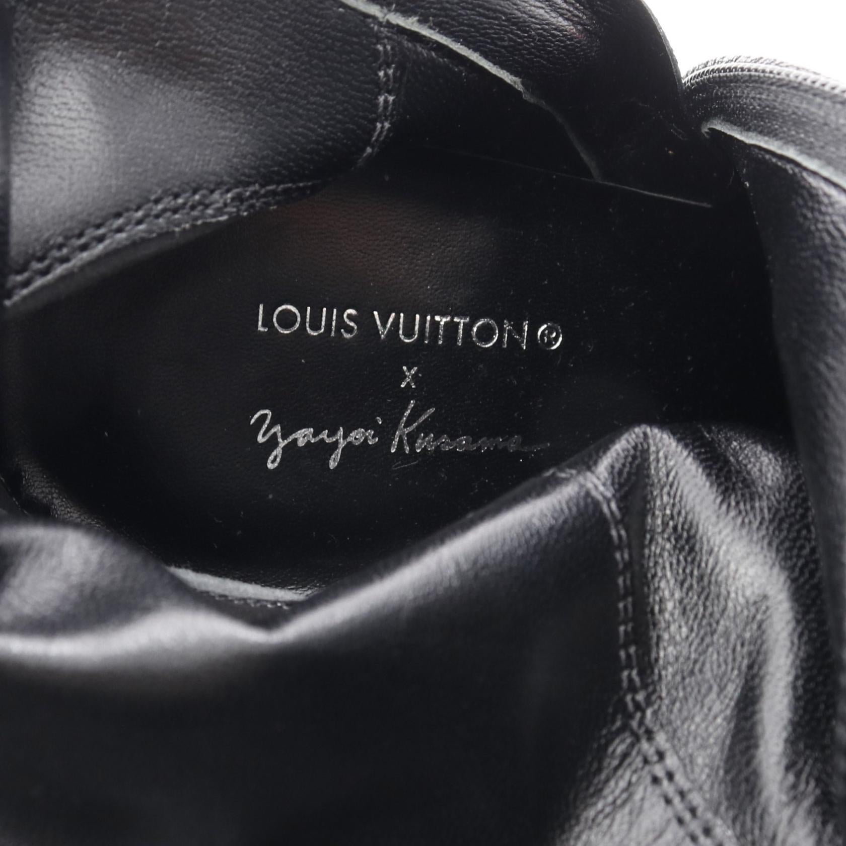ルイヴィトン LV×YK ペインティッドドット モノグラム 靴