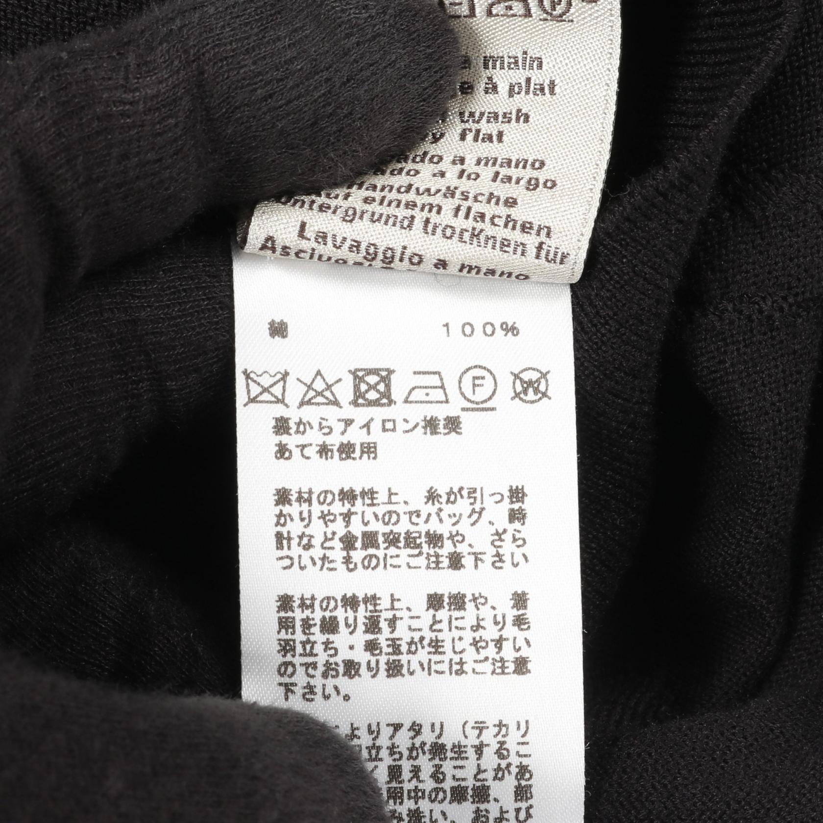 エルメス ウール半袖ニットトップス