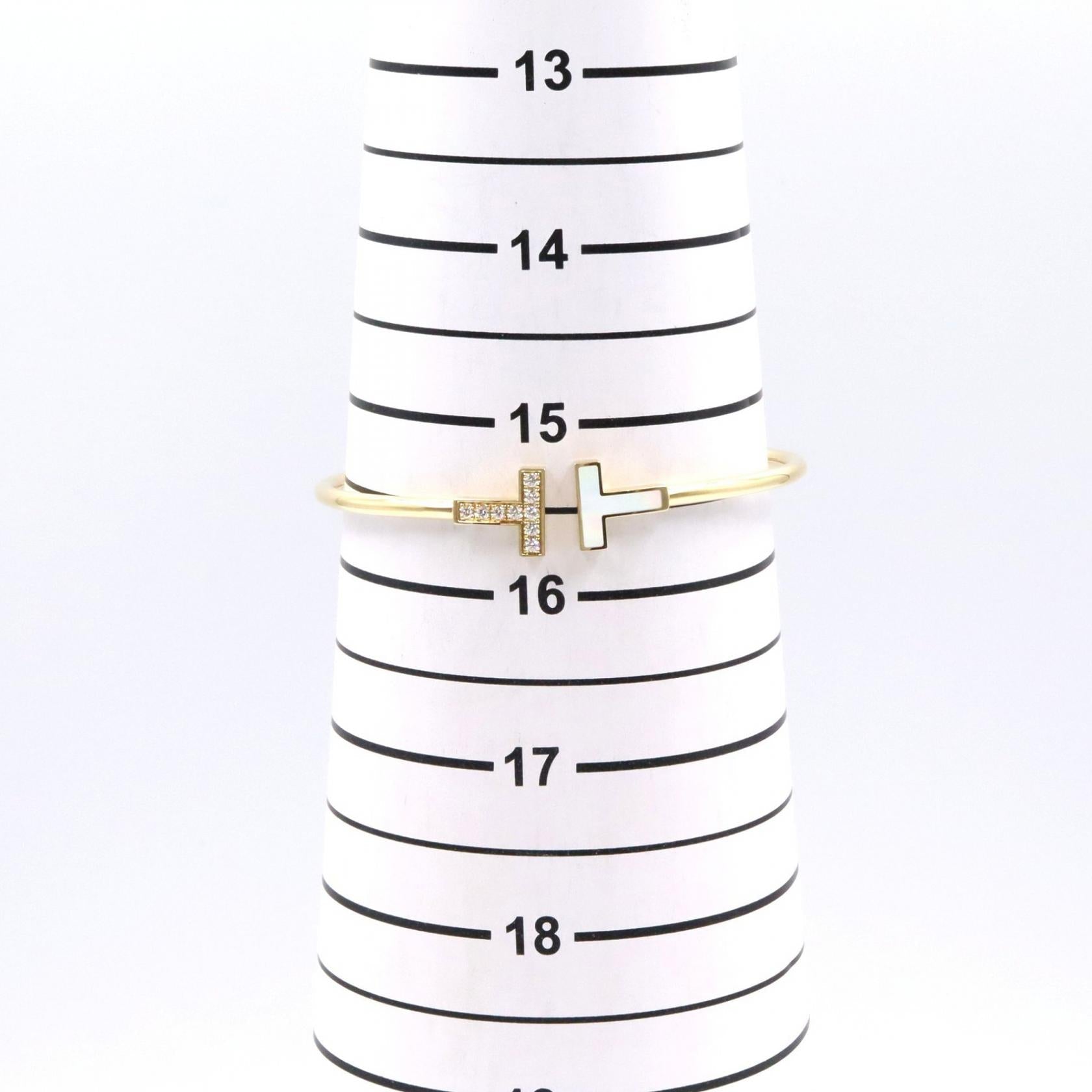 ティファニー T ワイヤー ダイヤ ブレスレット