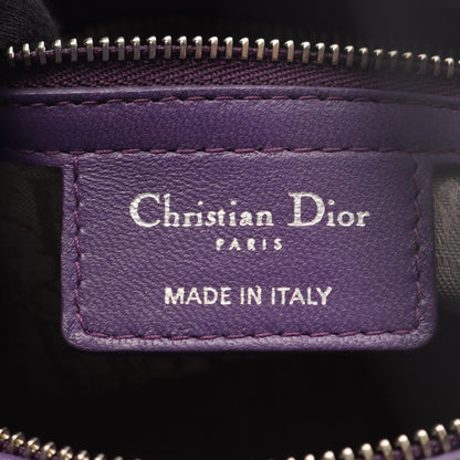 ディオール LADY DIOR レザー ハンドバッグ