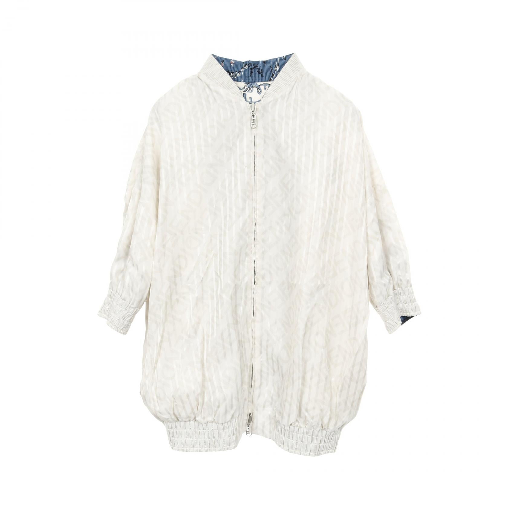 フェンディ ASTROLOGY MOTIF シルクブルゾン