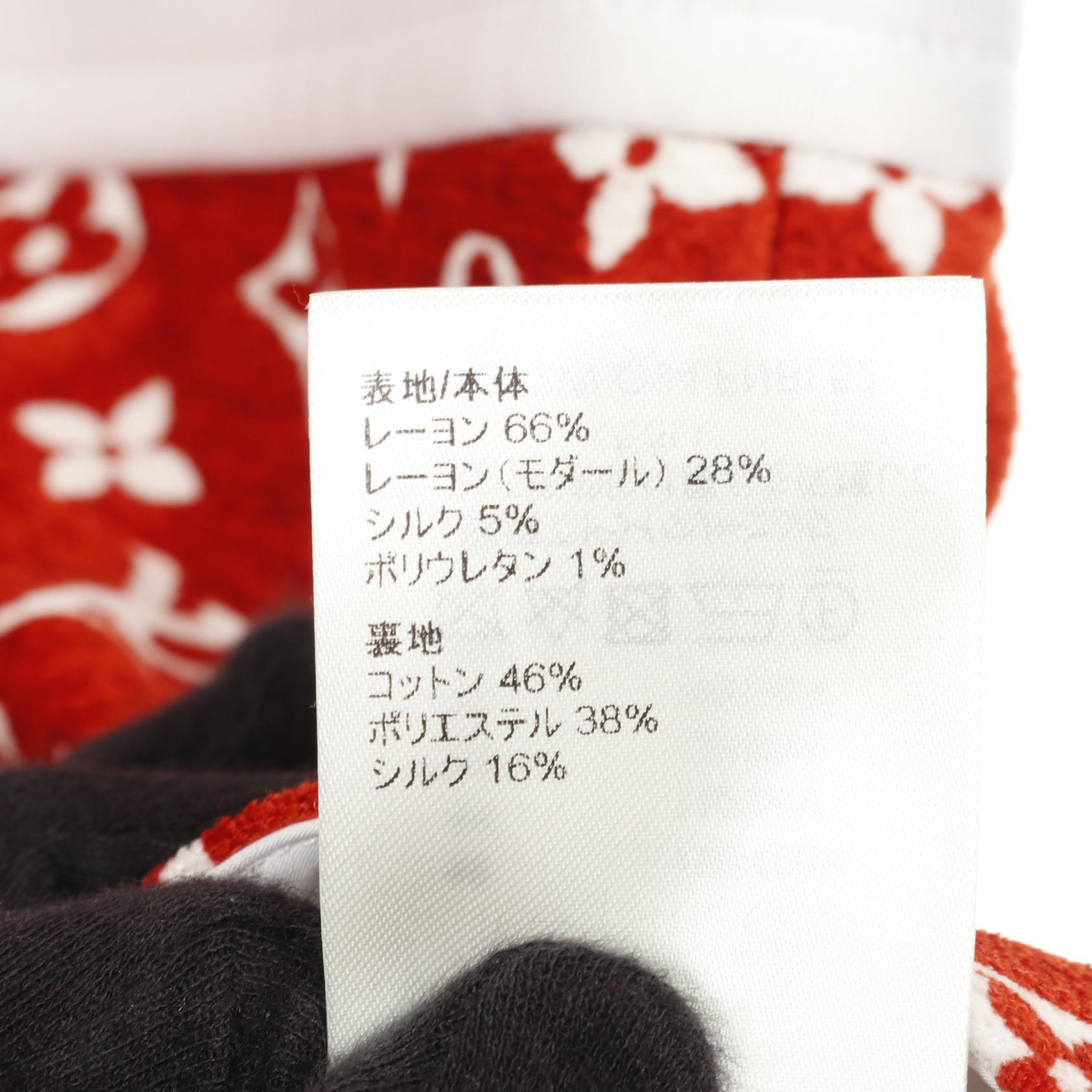 ルイヴィトン モノグラム シルクビスコース トップス