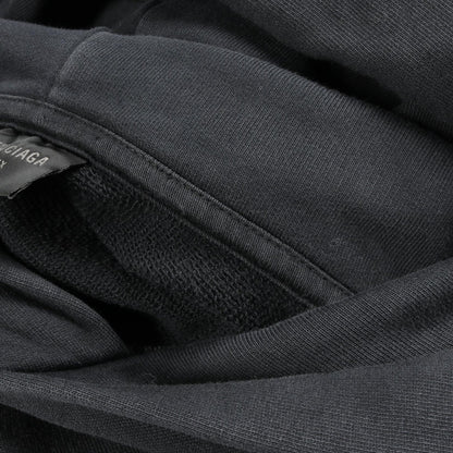 バレンシアガ METAL OUTLINE HOODIE コットン パーカー