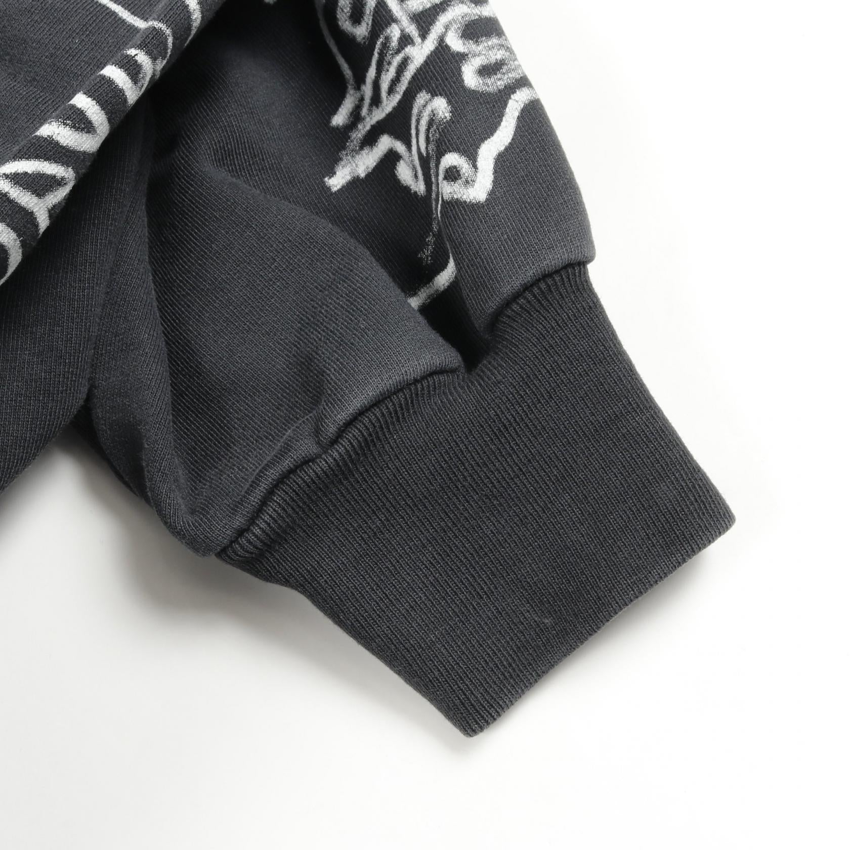 バレンシアガ METAL OUTLINE HOODIE コットン パーカー