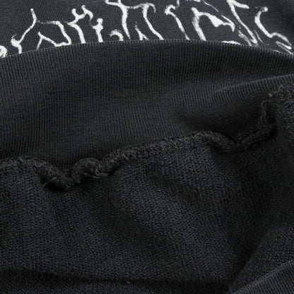 バレンシアガ METAL OUTLINE HOODIE コットン パーカー