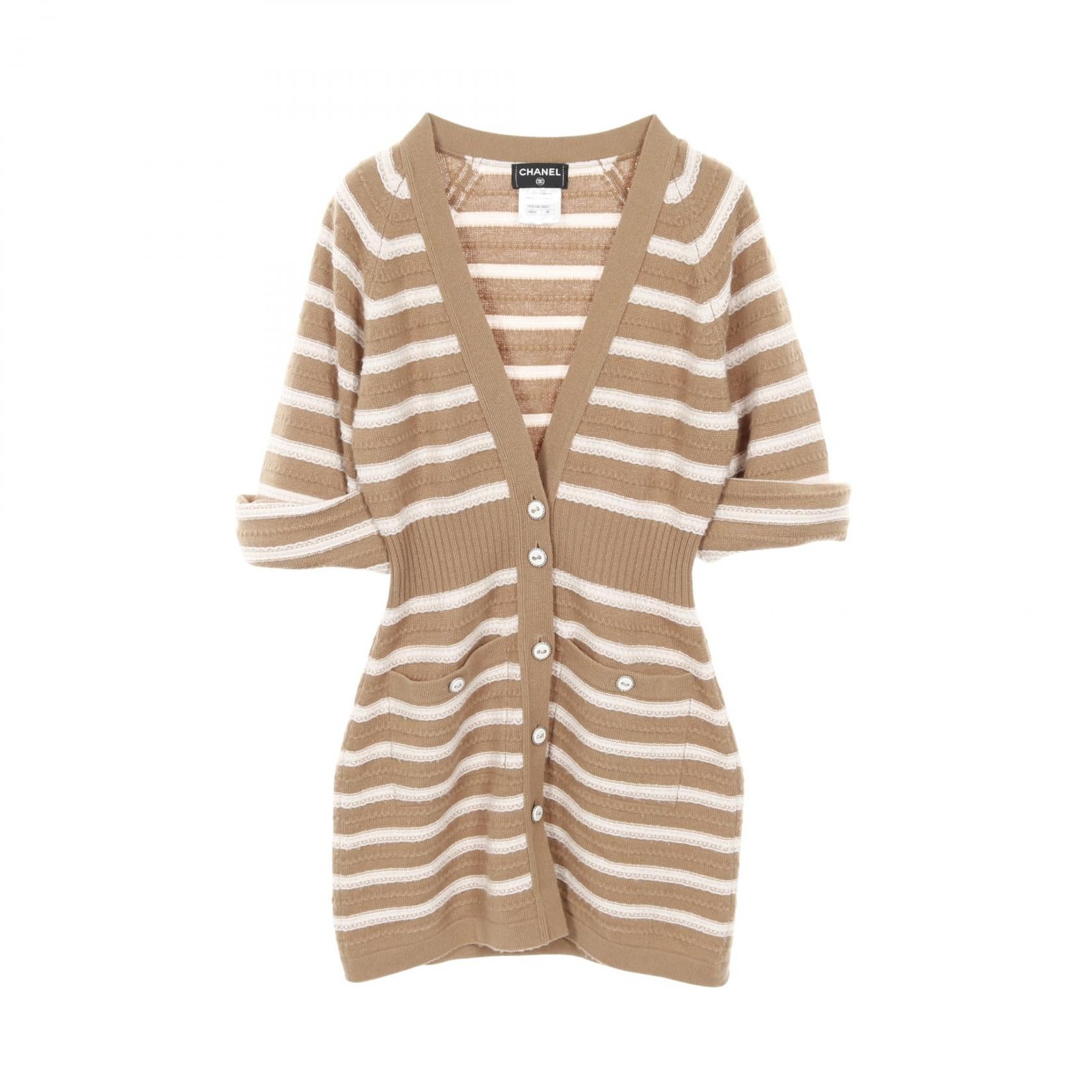 シャネル カシミヤカーディガン