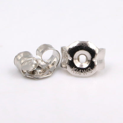 ジュエリー K18WGダイヤモンドピアス