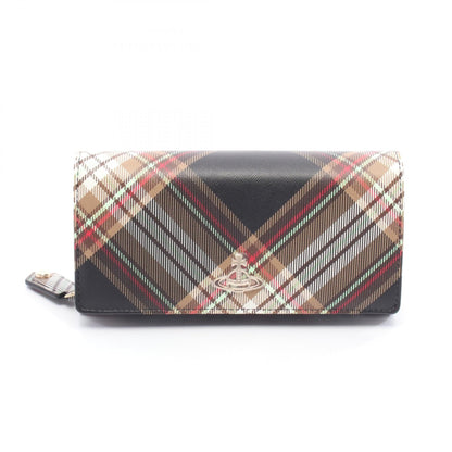 ヴィヴィアンウエストウッド CLASSIC LOGO WALLET PVCコーティングキャンバスウォレット