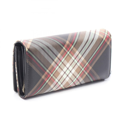 ヴィヴィアンウエストウッド CLASSIC LOGO WALLET PVCコーティングキャンバスウォレット