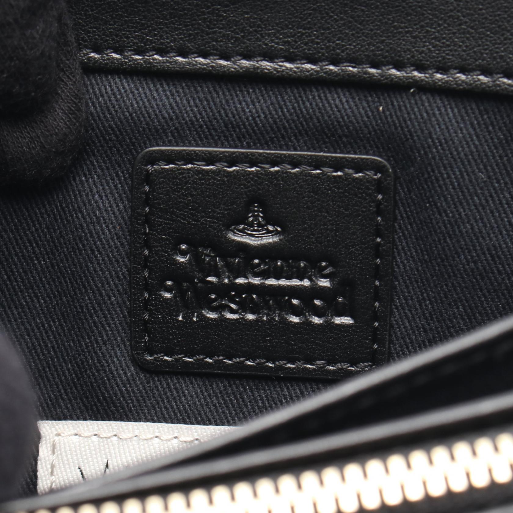 ヴィヴィアンウエストウッド CLASSIC LOGO WALLET PVCコーティングキャンバスウォレット
