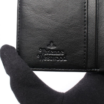 ヴィヴィアンウエストウッド ZIP CARD WALLET PVCコーティングキャンバス二つ折り財布