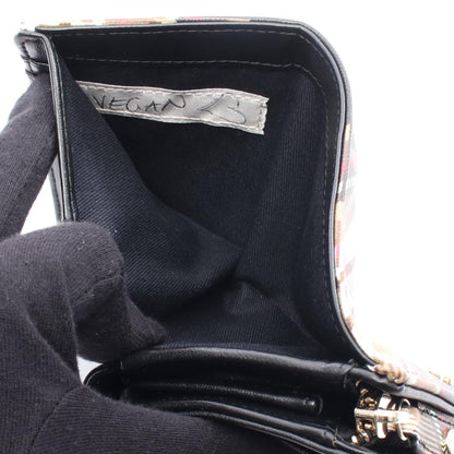 ヴィヴィアンウエストウッド ZIP CARD WALLET PVCコーティングキャンバス二つ折り財布