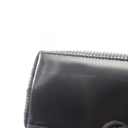 プラダ RETE PAILLETTES パテントレザー メッシュ トートバッグ