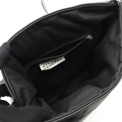 エムエムシックス レザーショルダーバッグ