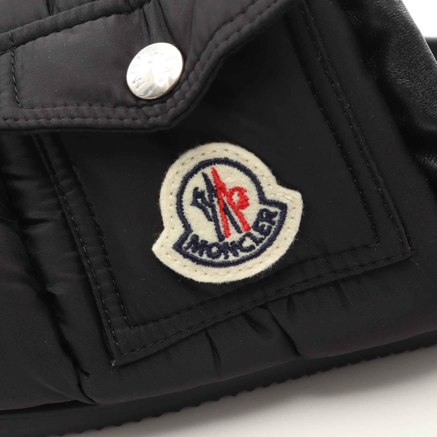 モンクレール MON POCKET MULE ファブリックサンダル