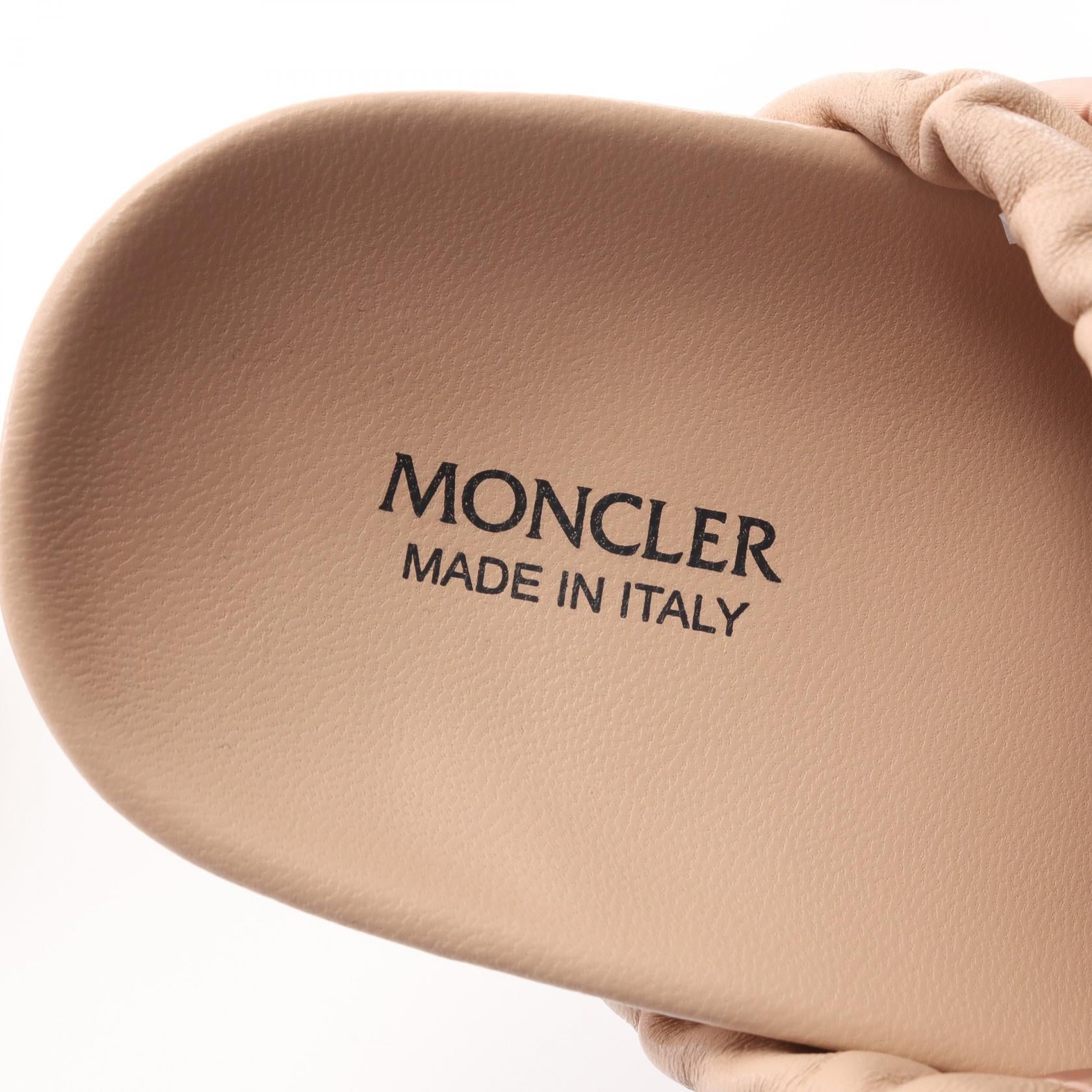 モンクレール MON POCKET MULE ナイロンサンダル