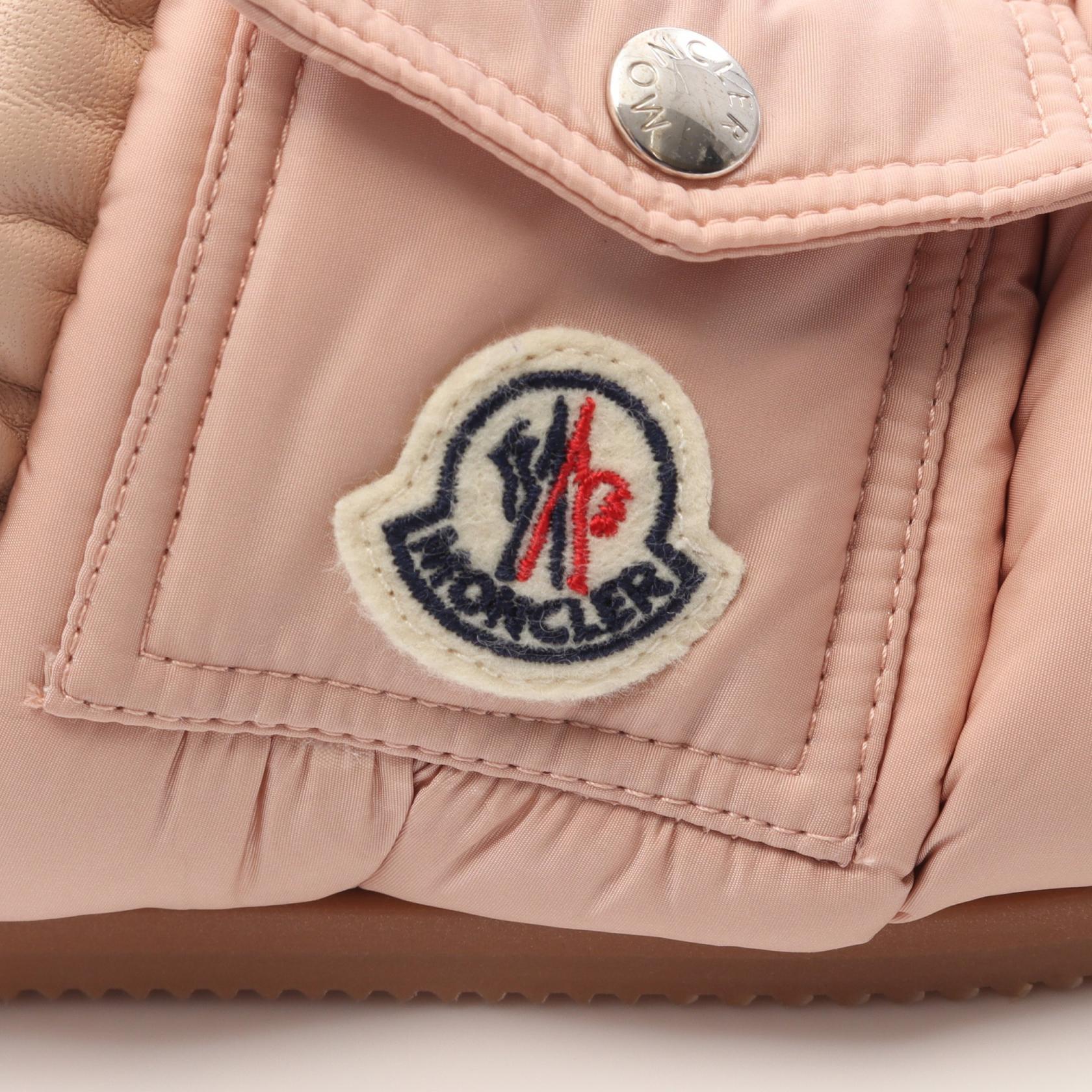 モンクレール MON POCKET MULE ナイロンサンダル