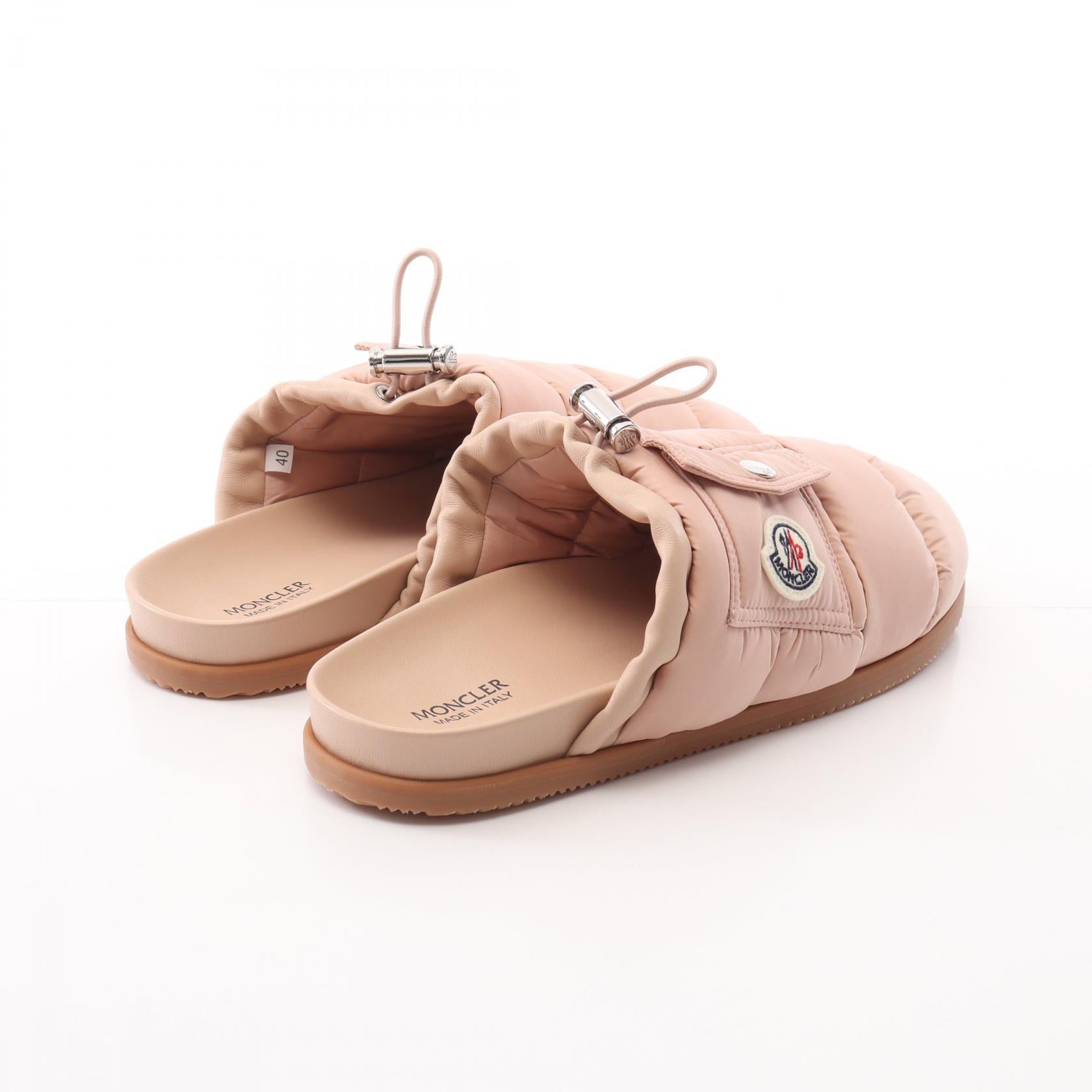 モンクレール MON POCKET MULE ナイロンサンダル