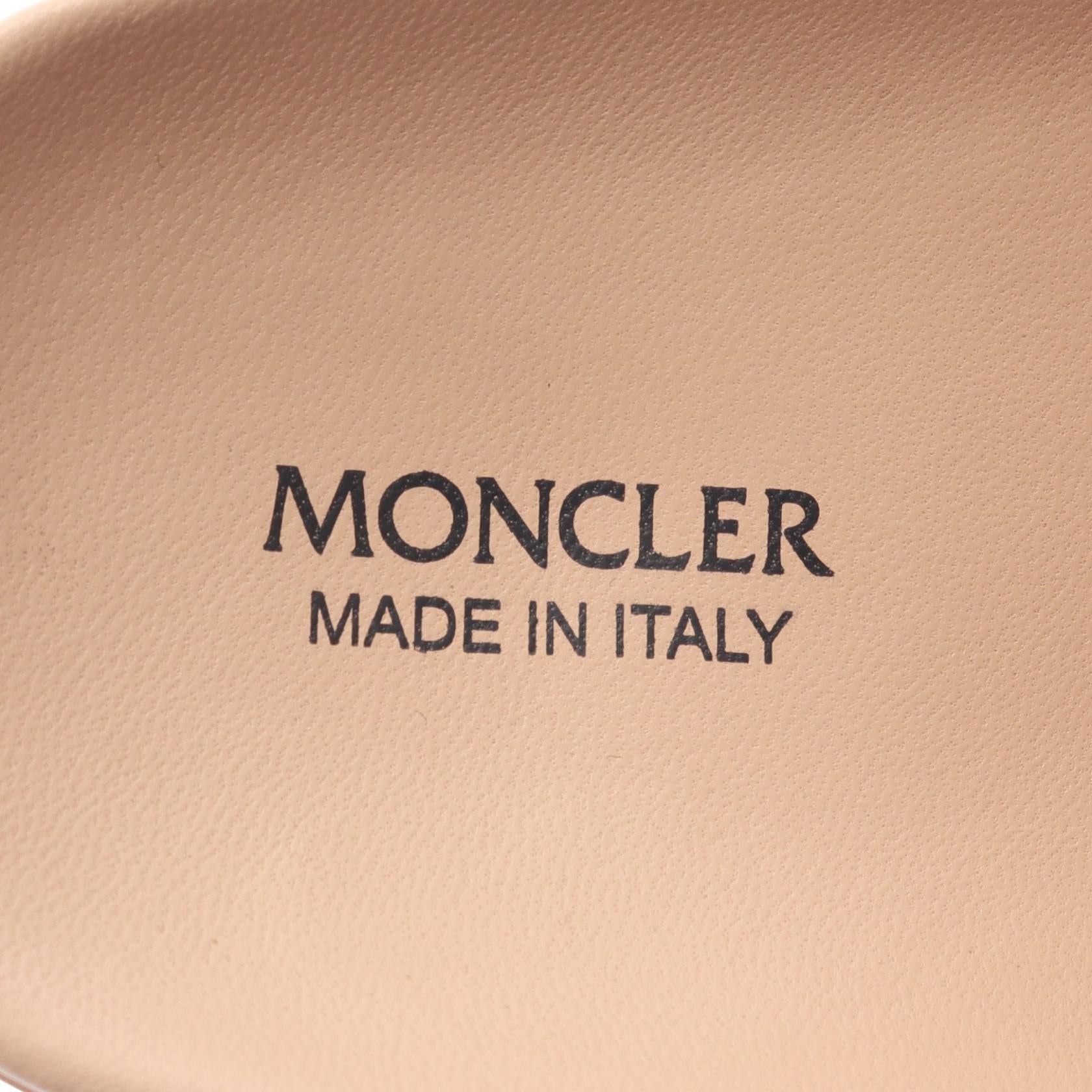 モンクレール MON POCKET MULE ナイロンサンダル