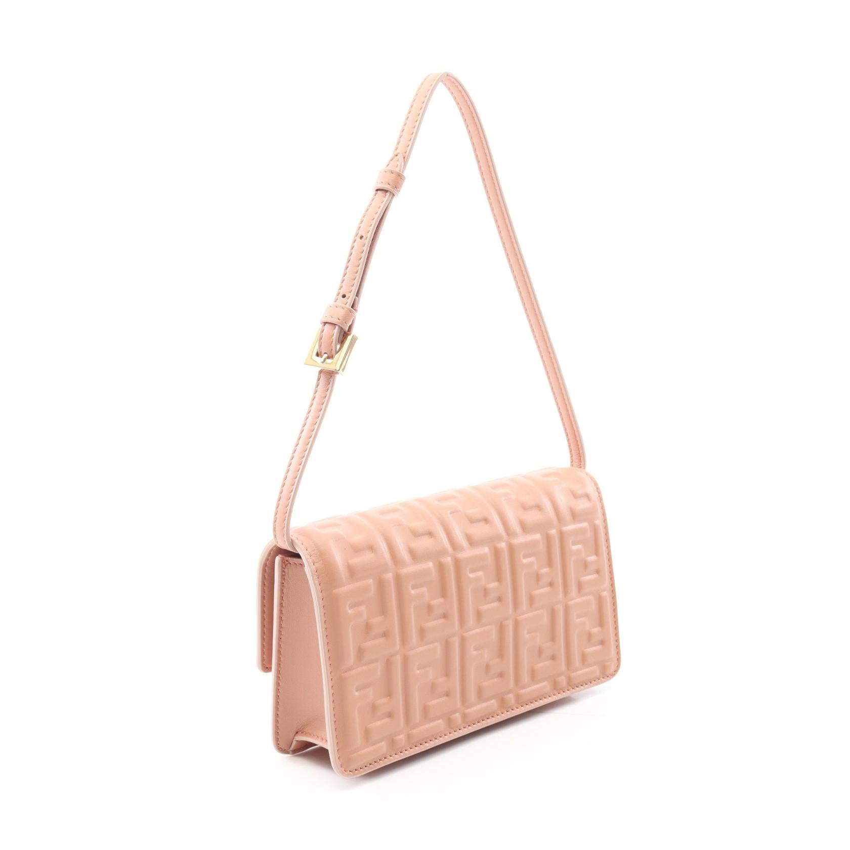 フェンディ バゲット レザー ショルダーバッグ