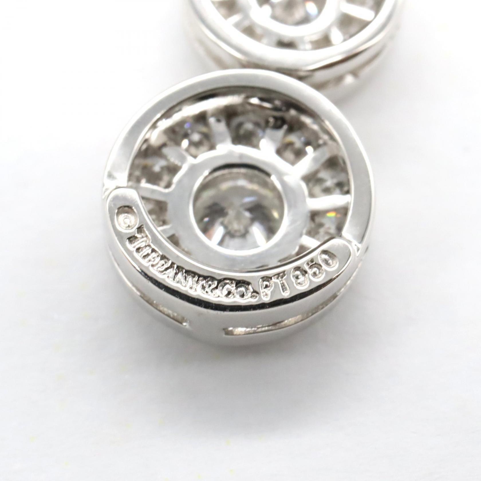 ティファニー サークレットトリプルドロップ Pt950 ダイヤモンドネックレス