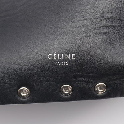 セリーヌ レザー ショルダーバッグ