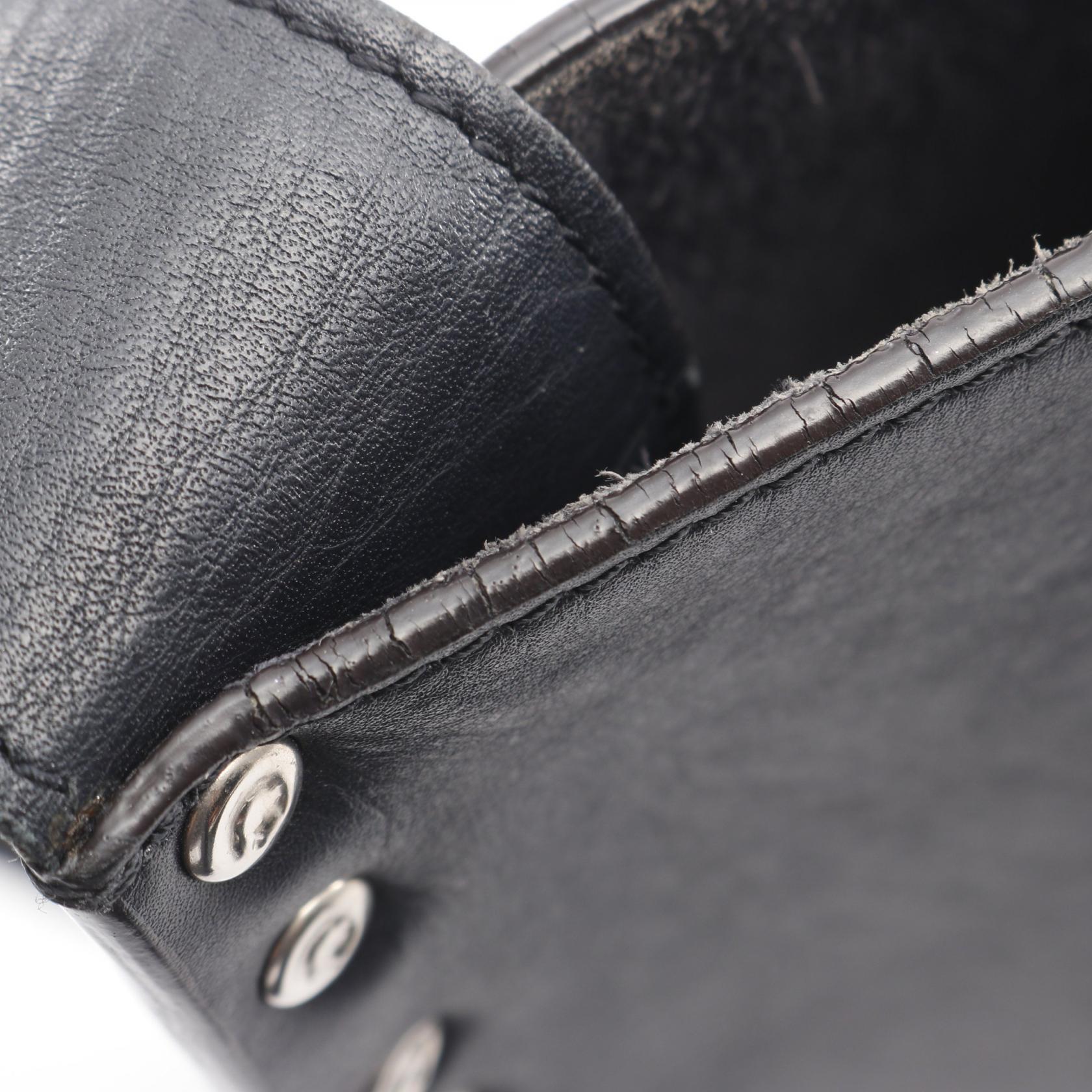 セリーヌ レザー ショルダーバッグ