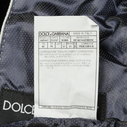 ドルチェ & ガッバーナ ベロア コットン テーラード ジャケット